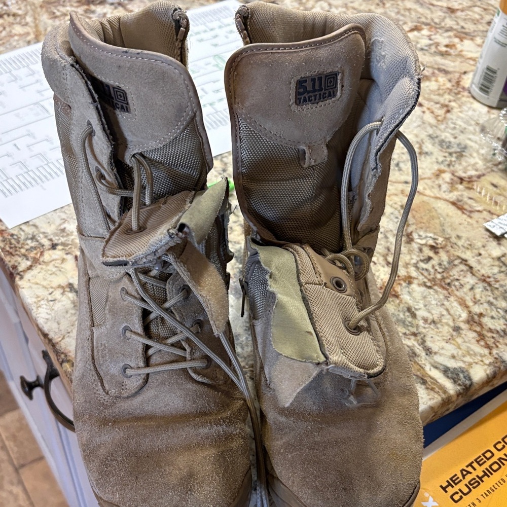5.11 Tactical Sand-Colored Boots
